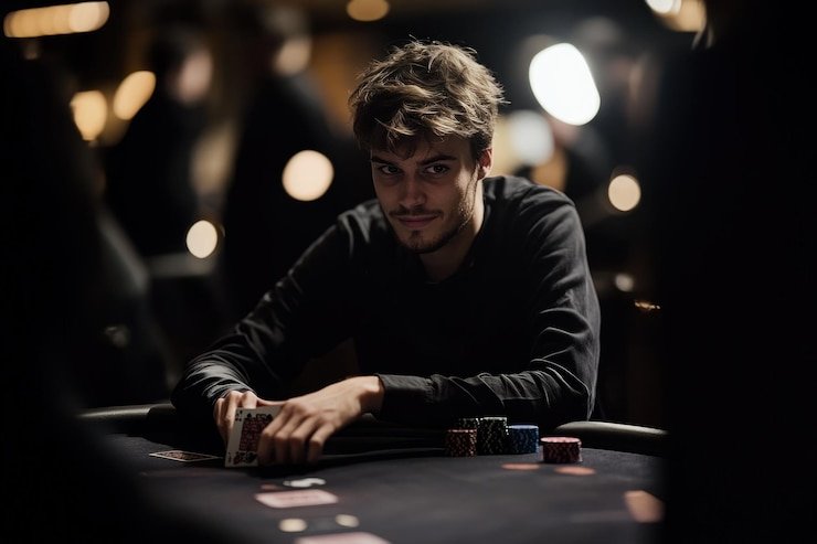 Live dealer studio dengan host profesional